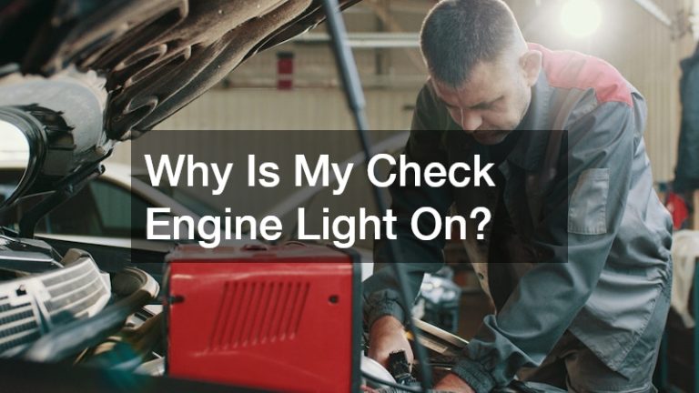 Why Is My Check Engine Light On?